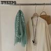 Lace Scarf Thin Linen Color Solid Color Fashionable Travel Shawl Autumn and Winter Scarf