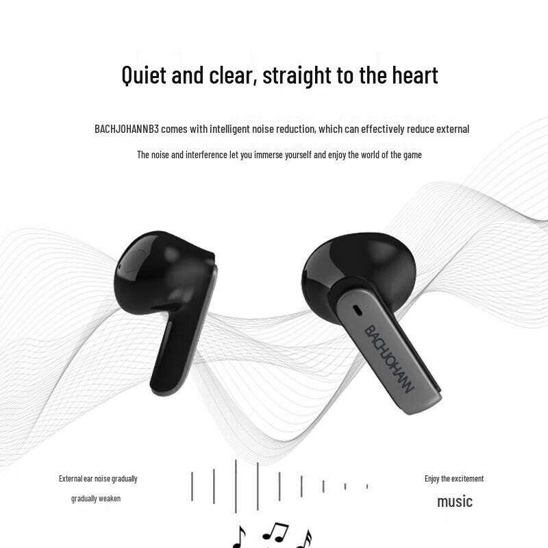 Bach Johann B3 Mecha-Style True Wireless Earbuds