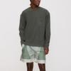 Kith Long-Sleeve Quinn Tee Machine Men Tops Green KHM033441-178