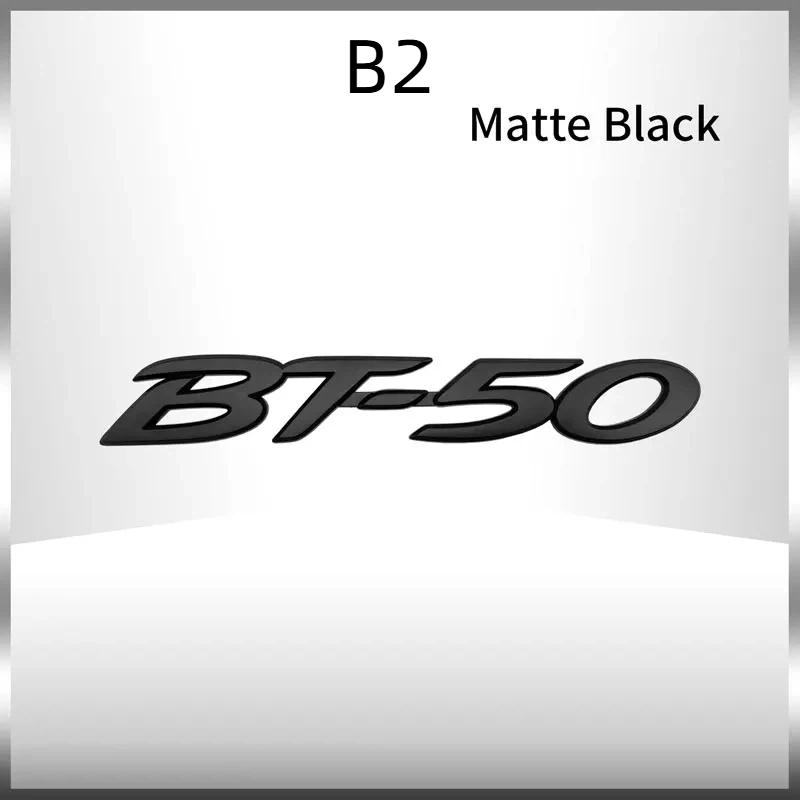 1 шт. 3D пластик ABS BT-50 BT50 4X4 Эмблема автомобиля Буквы Значок Задняя дверь багажника Наклейка Декаль Автоаксессуары
