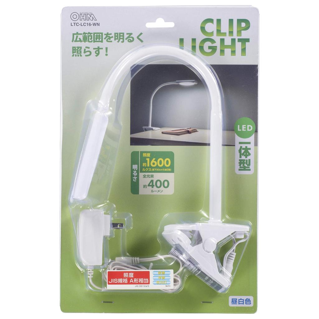 Ohm Electric LED Clip Light Белый OHM LTC-LC16-WN 06-0896