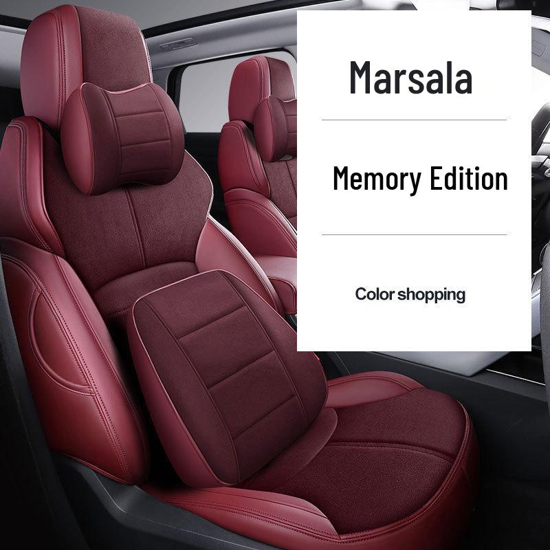 Замшевые чехлы на сиденья на заказ для Land Rover Range Rover Evoque - Полное покрытие, 5 сидений