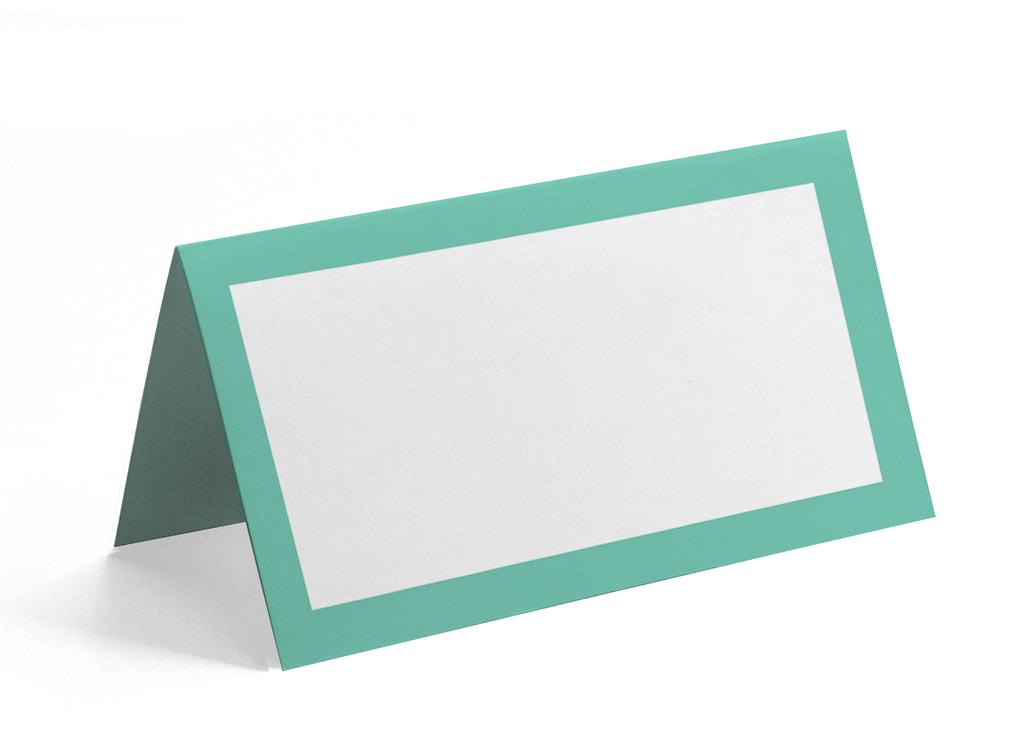 Inkdotpot Pack Of 24, Solid Tent Tables Place Cards For Table Setting For Wedding Thanksgiving- Christmas Holiday Wedding Name Escort Cards