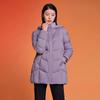 Tanboer Женский пуховик средней длины с капюшоном TW236558