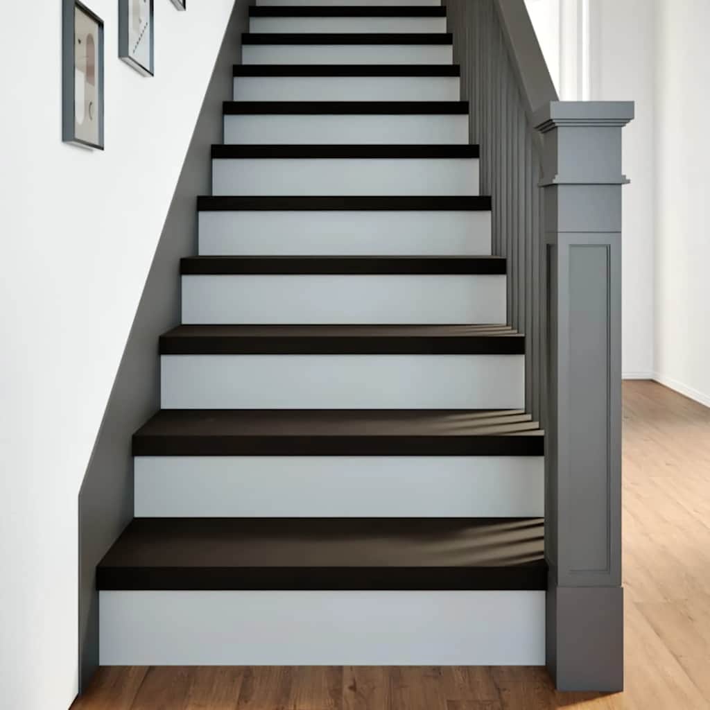 Vidaxl Stopnie Schodowe 16 Szt. Brązowe 70X25X2 Cm Lite Drewno Dębowe
