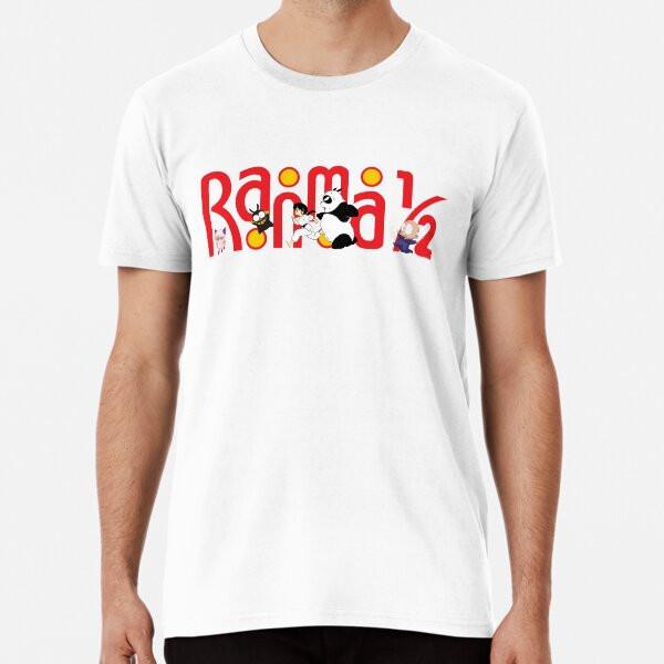 Ranma 1/2 Funny Logo (Yellow Backround) - ORT-Shirt S-5XL Best T-Shirt