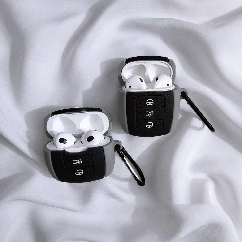 Для AirPods 4 3 2 1 Pro Pro2 С логотипом Bentley Чехол для защиты наушников Креативная крышка для ключа автомобиля Силиконовый бокс для наушников Аксессуары