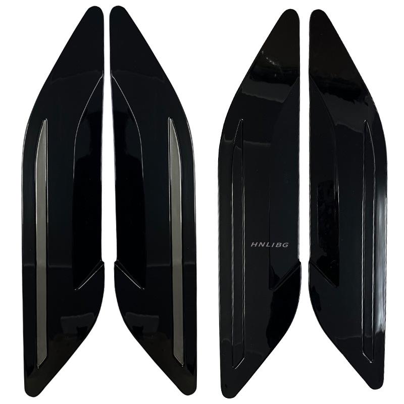 Гальваническое Серебристое/Черное Вентиляционное Отверстие Капота для Land Rover Range Rover Evoque 2020 (LR155568, LR155567)