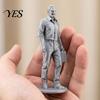 Burr-free Smooth Lines Model Desk Businessman Statue, 3D Printed Office Decor for Men, Space Saving Executive Figurine with Briefcase, Motivational