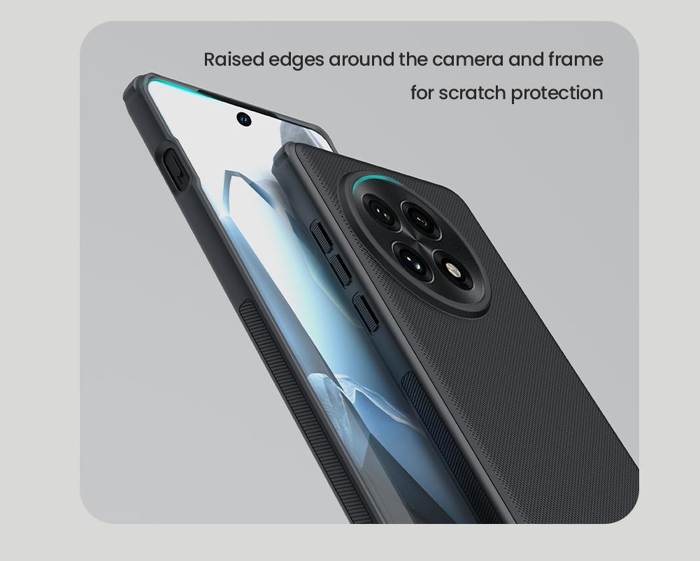 Чехол Nillkin For OnePlus 13 5G Frosted Shield Pro с мягкой рамкой из ТПУ и ультратонкой жесткой задней крышкой из поликарбоната для One Plus 13