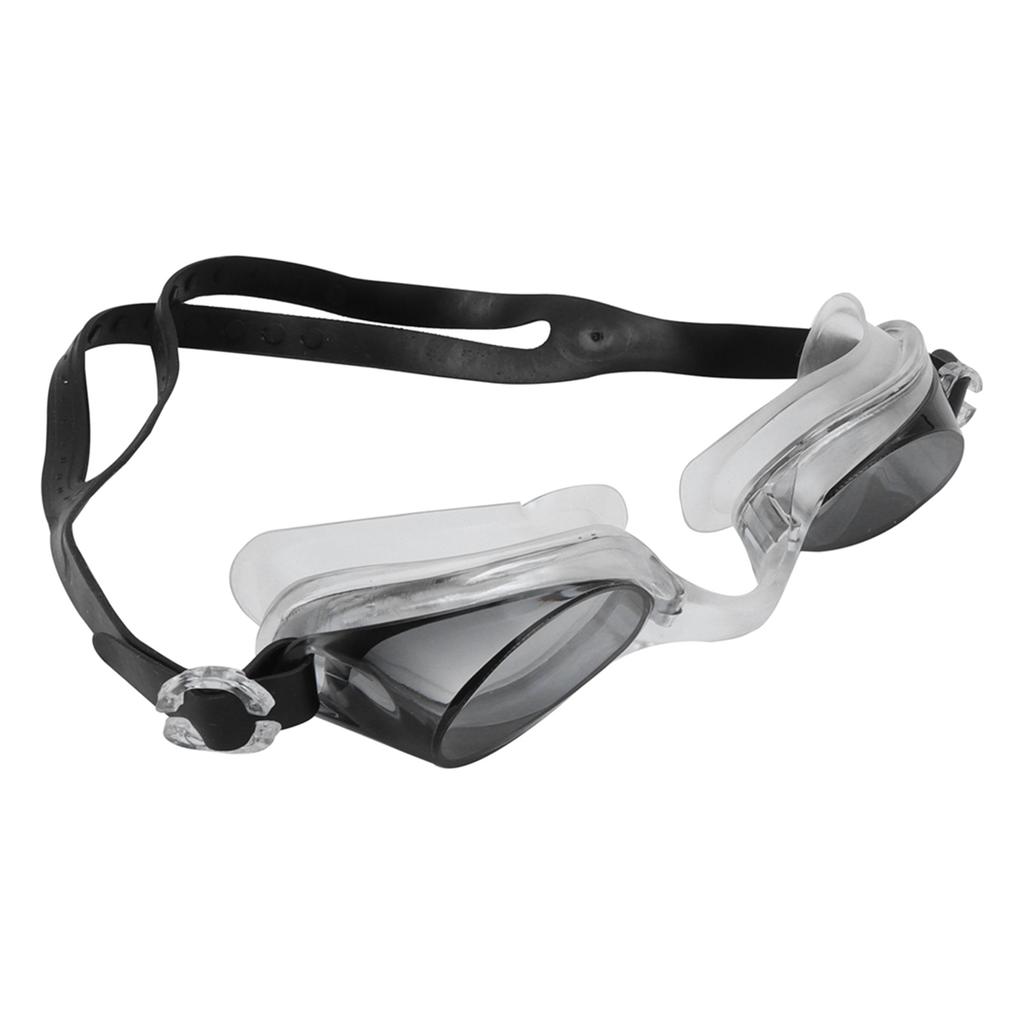 Swimming Goggles Soft Silicone Gasket Swimming Goggles Waterproof and Anti‑fog with Glasses Case Ear