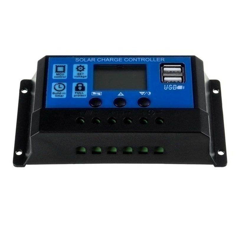 Два выходных USB-порта Солнечная зарядная панель USB-интерфейс для зарядки аккумулятора для дома/открытого кемпинга в автомобиле Водонепроницаемое солнечное аварийное зарядное устройство