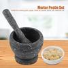 Manual Plastic Garlic Grinder Spices Herbs Mortar Pestle Set Grinding Bowl Kitchen Tool