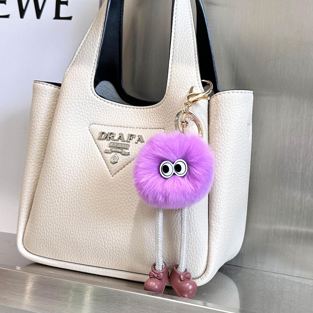 Милый мех кролика рекс, подвеска-брелок для автомобиля, плюшевая школьная сумка, подвеска в виде знаменитости, подарок.