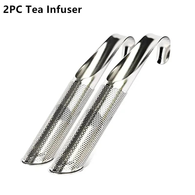 Home Long Tea Infuser Maker Mate Teaspoon Household Design Metal Filter Steel Bar. Pipe Stainless Brewer Accessories Sieve