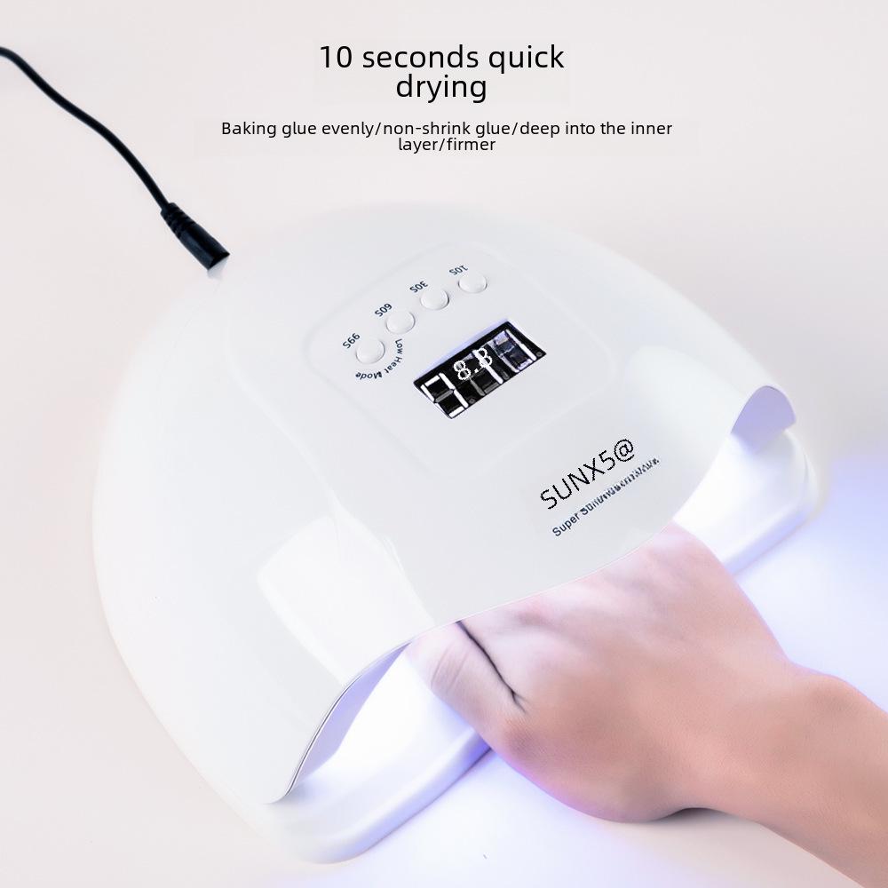 Лампа для ногтей SUNx5 Plus Sunshine: 4-скоростная светодиодная лампа для фототерапии и нанесения лака на ногти высокой мощности