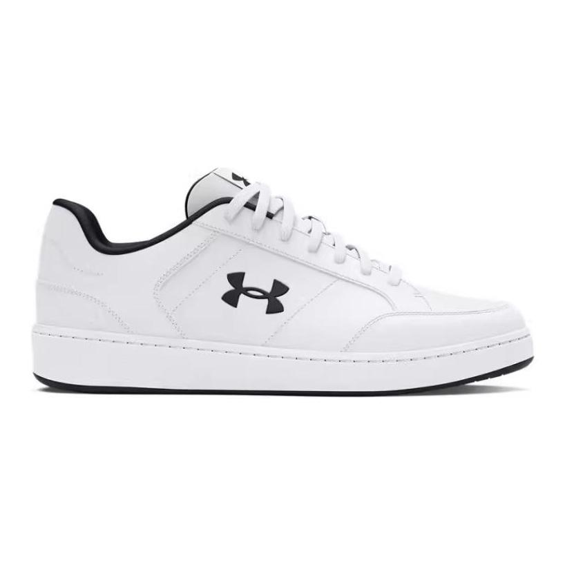 Under Armour Official White Black Men Sneakers 3028486-101