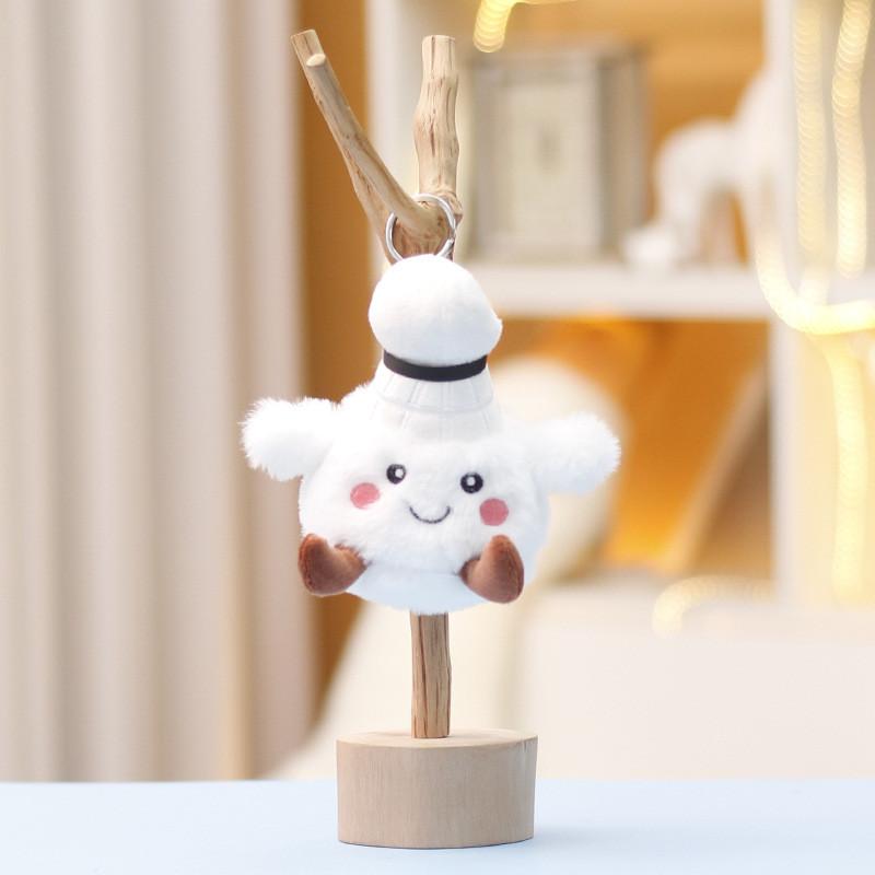 Plush Featherball Unique Doll Animal Keychain Girls Stylish Decoration Handbag