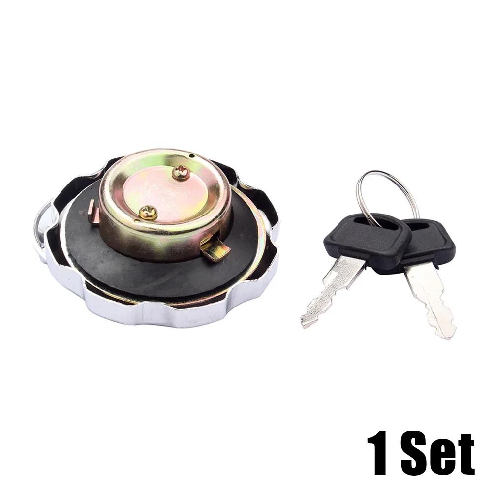 1pc Universal Motorcycle ATV Gas Aluminum Alloy Fuel Cap Locking Motorcycle Oil Tank Key Locking Cover Motorcycle Accessories