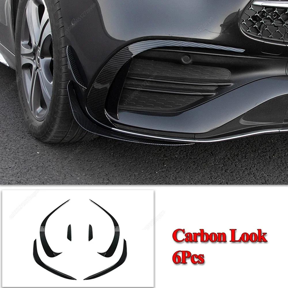For Mercedes Benz C Class W206 S206 C180 200 300 400 C43 AMG-Line 2025-2025 Front Bumper Lip Spoiler Grille Side Splitter Tuning