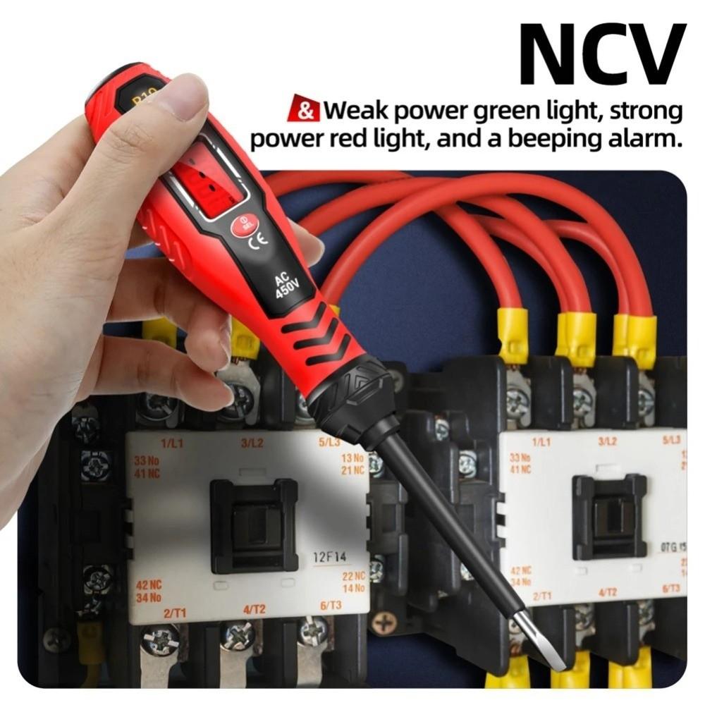 Buzzer Alarm Voltage Detector Pen Color Light Display Breakpoint Finder  Electrician Tool