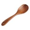 Wooden Server Spoon Acacia Wood Current Model J-kitchens 25.5x6.8cm