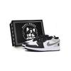 Air Jordan 1 Винтажные Баскетбольные Кроссовки Мужские Низкие Черно-Серые 553558-131(Team85-S-BOXA)