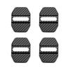 4PCS Slim Lightweight Car Door Lock Protective Cover Portable Auto Emblem Case Easy Fit Exterior Accessories For BMW M Power X6 HGB46