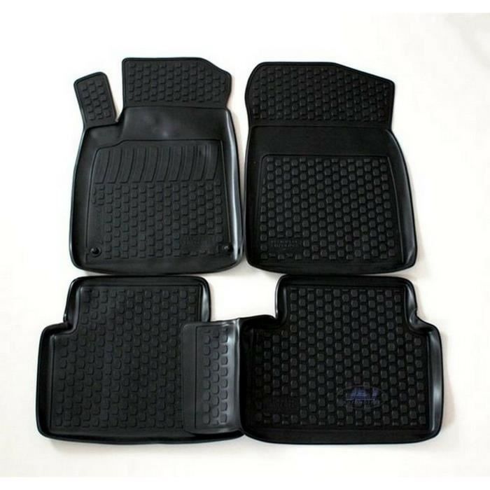 Tapis De Sol En Caoutchouc - J&J AUTOMOTIVE - Citroën C5 2001-2008 - Antidérapant - Sur Mesure - TPE Non Toxique