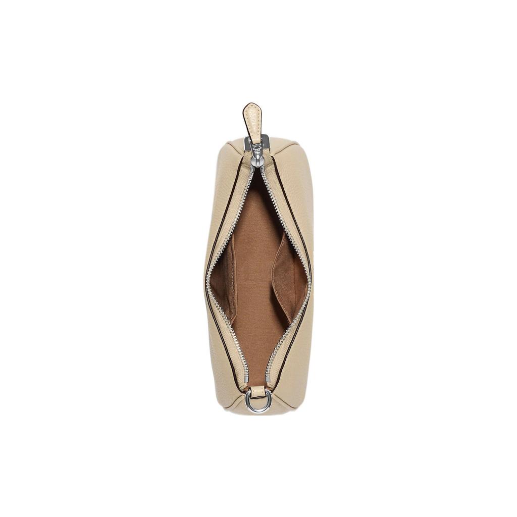 New COACH Teri Pebbled Leather Portable Crossbody Bag, Shoulder Bag Women's Ivory White CE556-SVIY