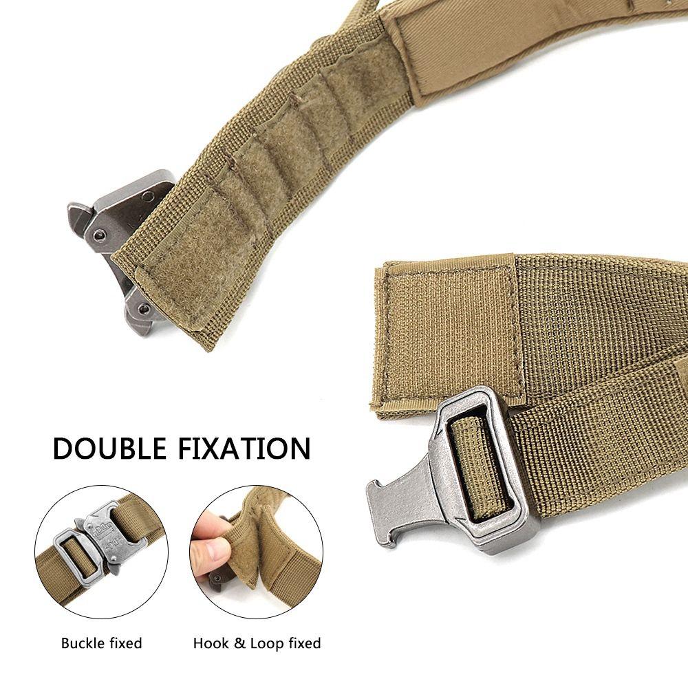 with Buckle Large Dog Collar Dog Supplies Tactical Dog Collar Military Dog Collar Pet Accessories
