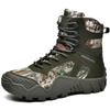 39-47 Мужские зимние ботинки Ретро армейские ботинки Нескользящие износостойкие уличные хлопковые зимние ботинки на толстой подошве Высокие хлопковые ботинки Мужские зимние ботинки