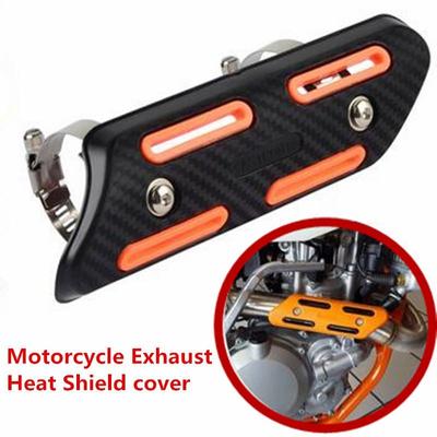 Защитный теплозащитный экран выхлопной системы мотоцикла для KTM EXC SXF Honda CRF CB Yamaha YZF WR Kawasaki KXF KX Suzuki RM