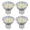 4 шт. Светодиодная лампа MR11 3 Вт 300 лм Лампа с 9 светодиодами Двухконтактный цоколь для прожектора, ландшафтной лампы