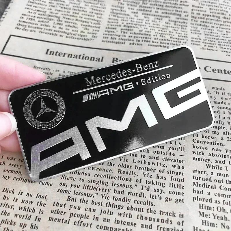 1pcs Car Side Window Badge Sticker for Mercedes benz AMG W204 W205 W212 W213 W221 W177 W246 GLA GLC CLA A Class GLK GLE CLK CLS p4