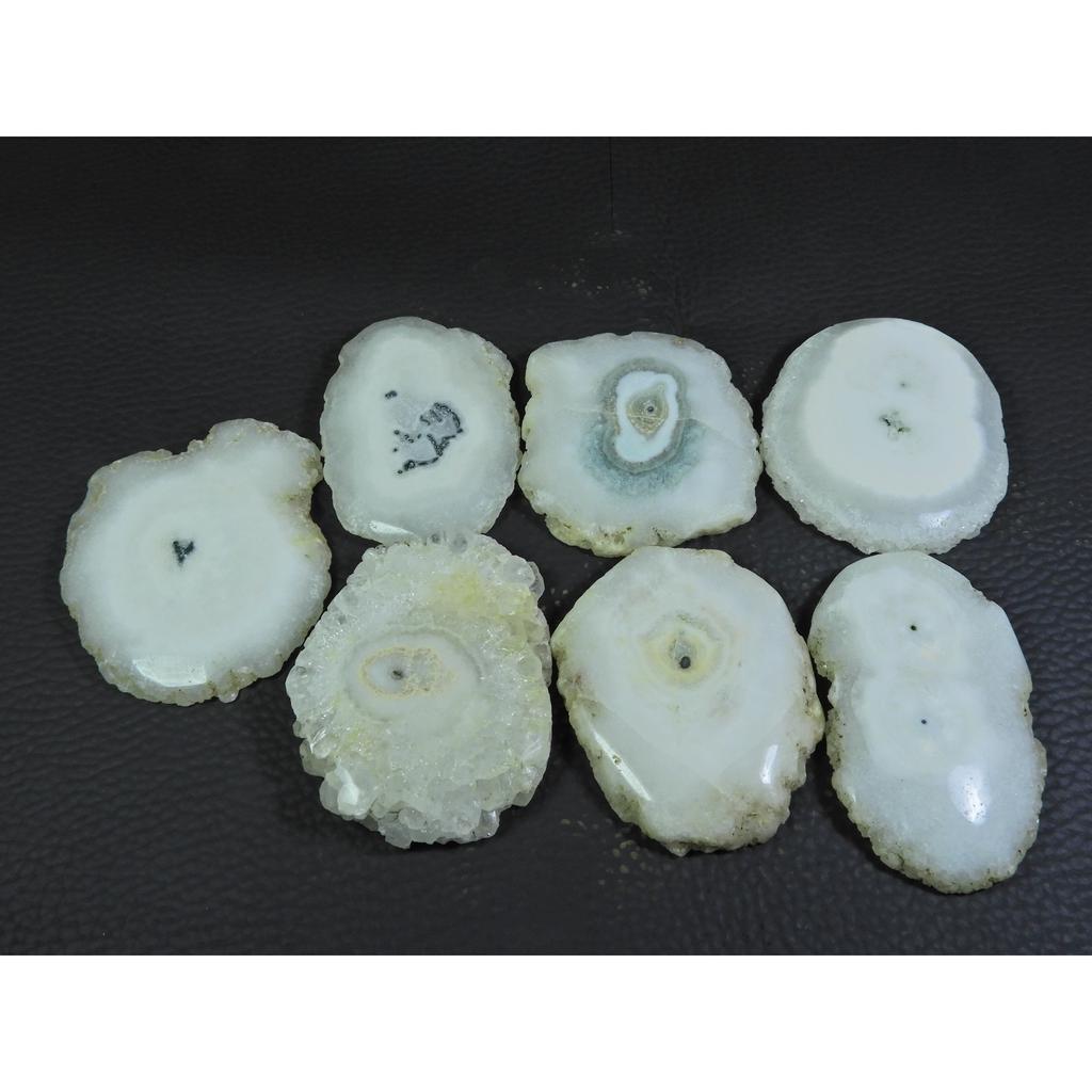 548 Карат. Окрашенный солнечный друзовый агат смешанной формы кабошон россыпной драгоценный камень 07 шт. в лоте A-707