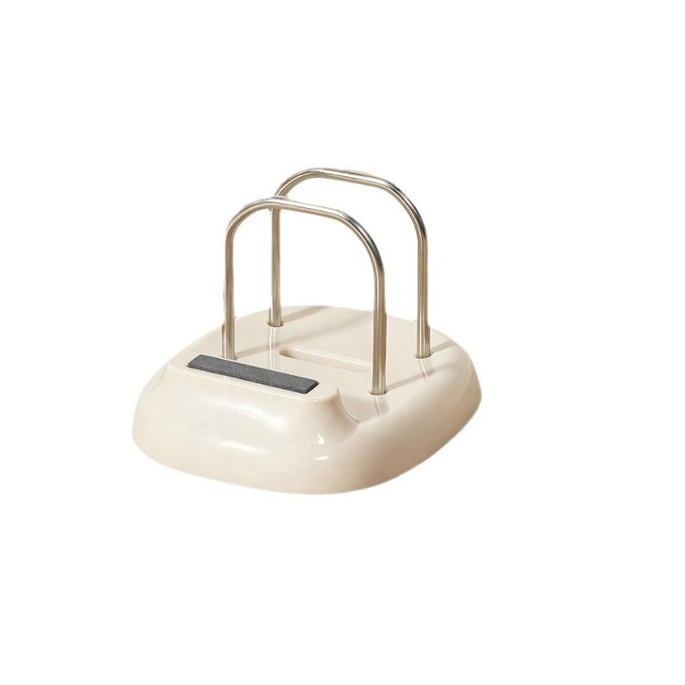 Plastic Cutting Board Holder Stable Pot Lid Stand Multi-functional Pot Cover Shelf  for Kitchen