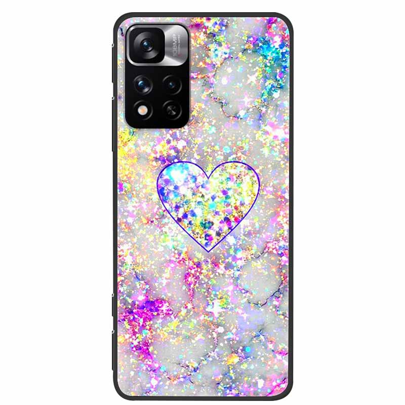 For Redmi Note 11 Pro+ 5G Case Fashion Soft TPU Silicone Back Cover for Xiaomi Redmi Note 11 Pro Plus 5G 2022 Capa Global 6.67''