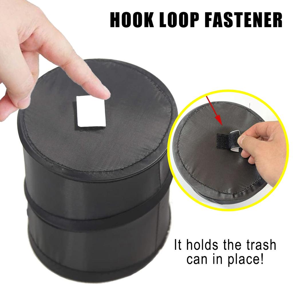 Car Trash Can Leak-Proof Waterproof Collapsible Pop Up Trash Bag for Car Portable Garbage Bin Waste Basket Bin Rubbish