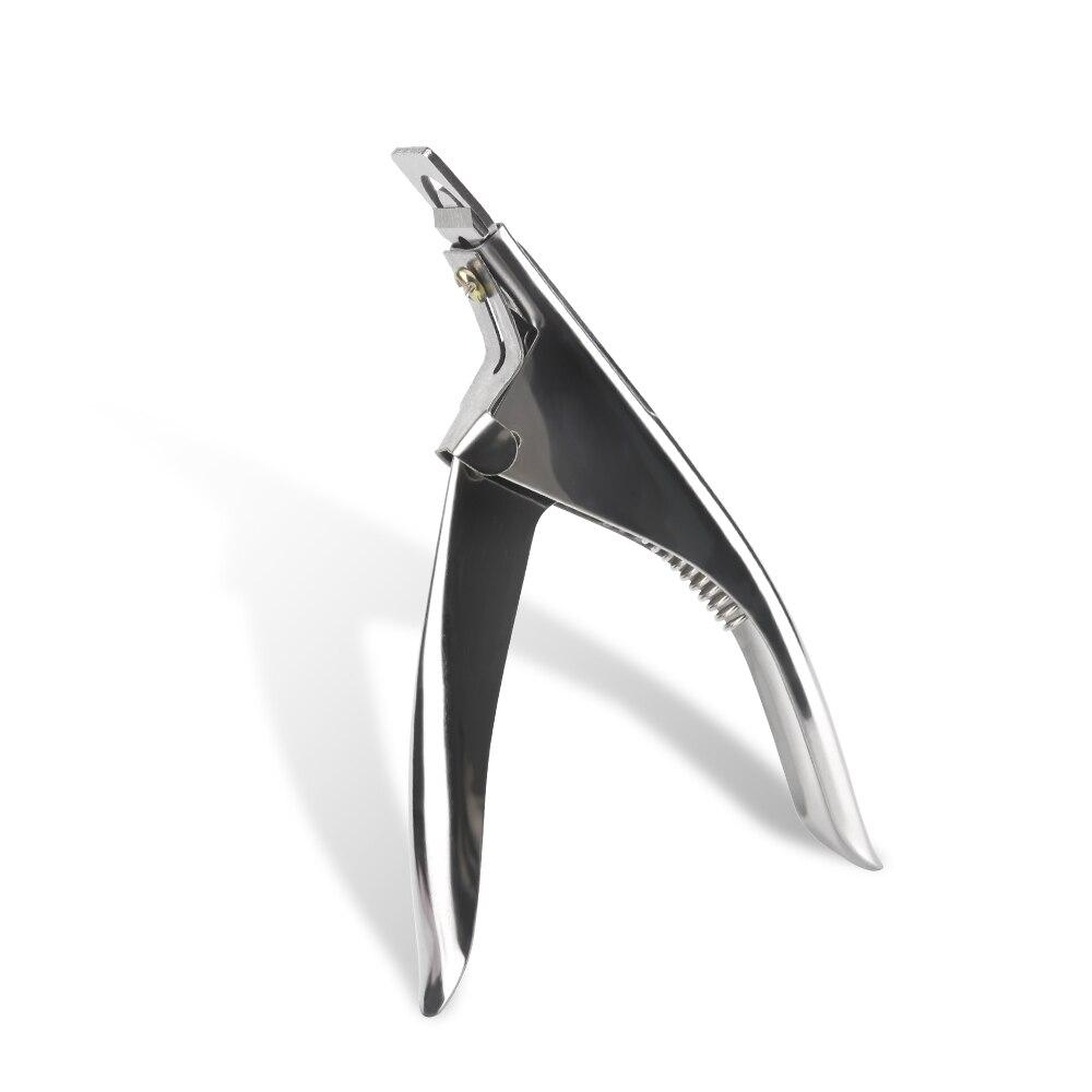 kads U-образная машинка для стрижки ногтей, маникюр, акриловый гель, французские накладные кончики, резак для кромок, резак для ногтей из нержавеющей стали, аксессуары для маникюра