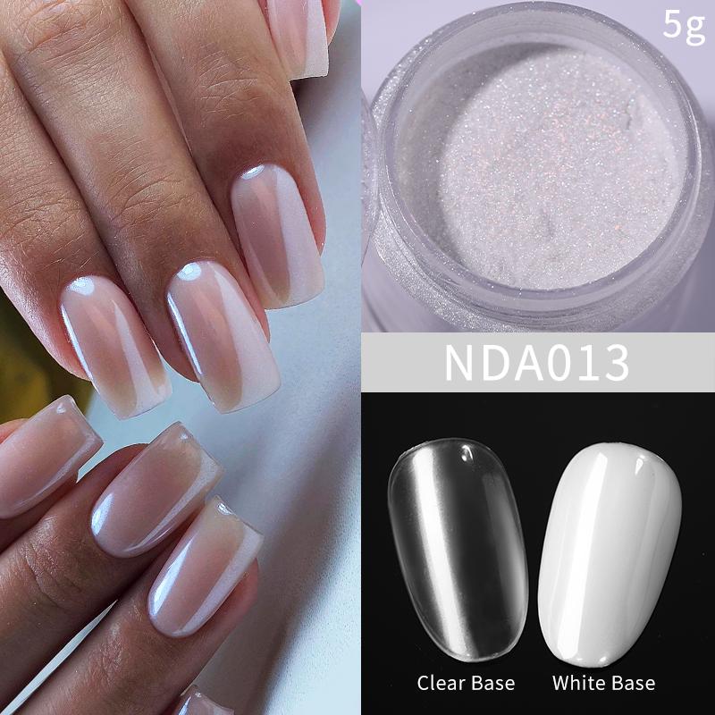1 Box Multichrome Chameleonic Powder Nail Glitter Aurora Neon Rainbow Pigment Chrome Powder Iridescent Manicure Nail Rubing Dust