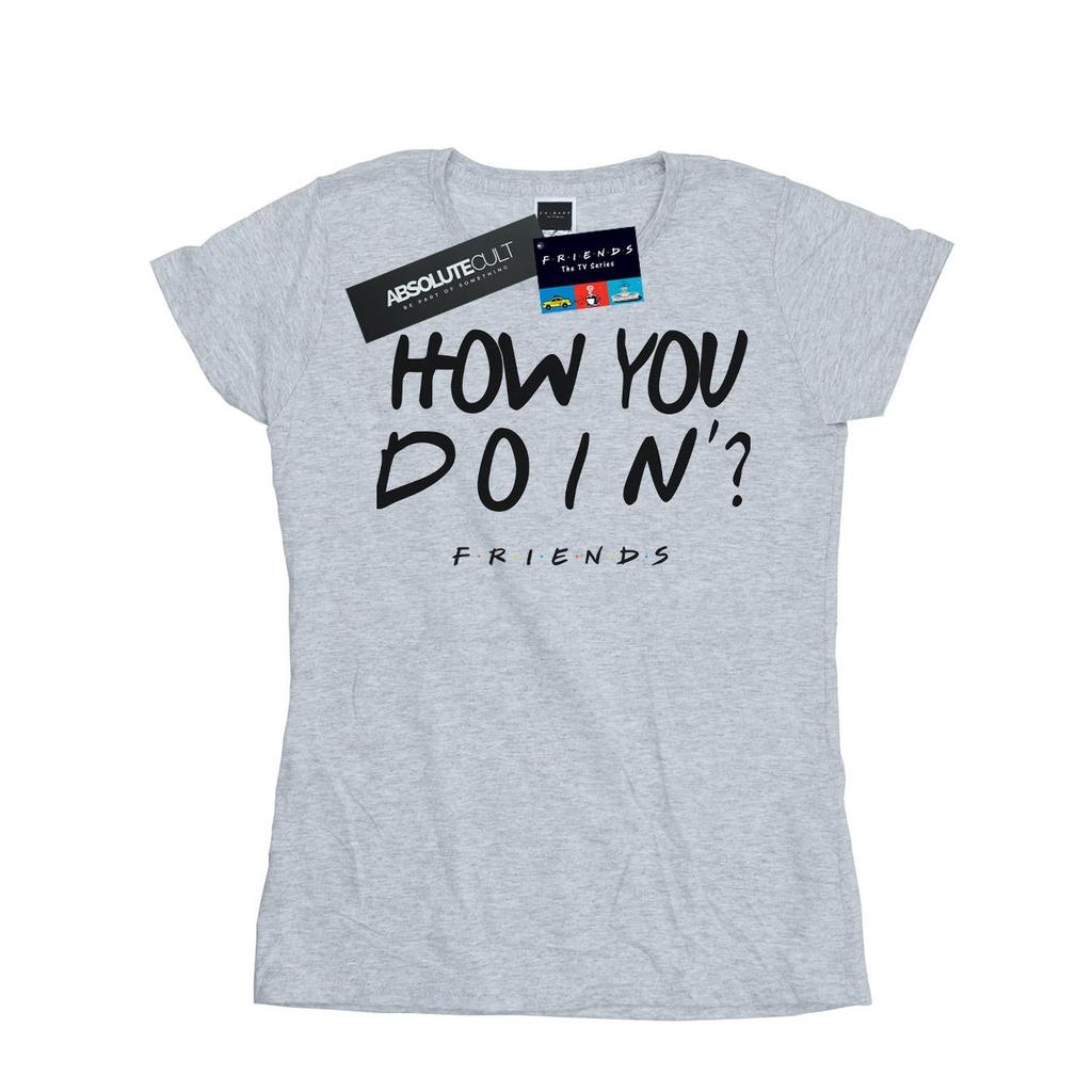 Friends Womens/Ladies How You Doin? Cotton T-Shirt