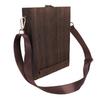 Writers Messenger Wood Box Portable Wooden Artist Bag Easel Sketch Box with Adjustable Shoulder Strap for Outdoor