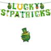Irish Festival Party Decoration Easy To Install Banners and Cake Toppers Balloons Cupcake Toppers Ribbon Party Supplies