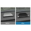 Carbon Fiber Rear Seat Headrest Cover for Car Interiors