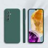 Чехол-накладка для Samsung Galaxy M15 Для Samsung M15 5G Мягкий жидкий силикон Конфетный цвет Задняя крышка Для Samsung M15 Чехол