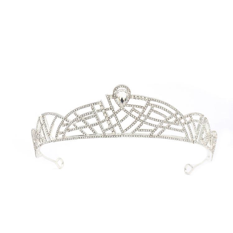 Свадебный комплект «Сказка»: Корона, ожерелье и серьги — идеально для свадьбы или дня рождения