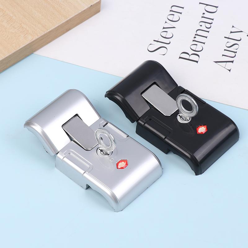 Portable Black Silver Luggage Paasword Lock Repacement Anti Theft Suitcase Lock Buckle Security Tool Padlock Repair Supplies