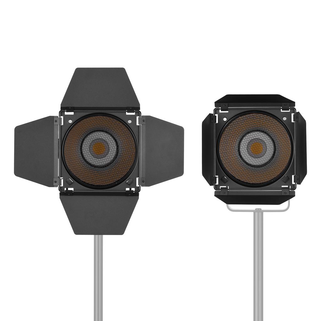 Godox BD-04 Комплект шторок для амбарных дверей с сотовой сеткой, 4 цветных гелевых фильтра для стандартного 7-дюймового экрана