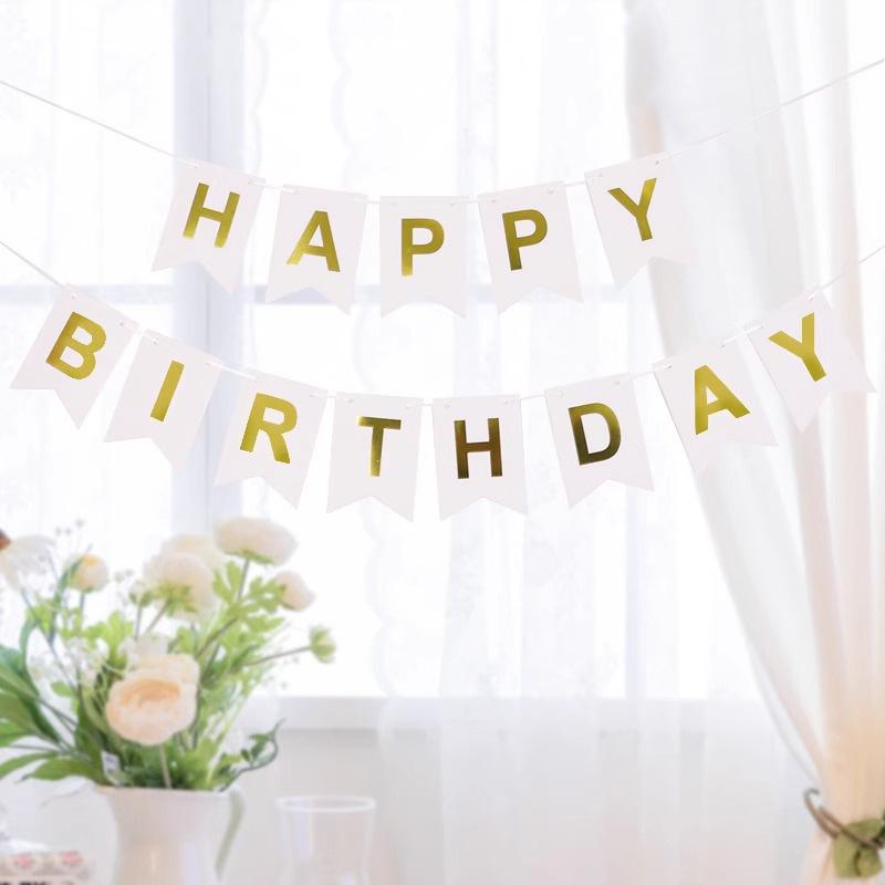 Флаг "Рыбий хвост" С Днем рождения Флаг с буквами ко Дню рождения Украшение для первого дня рождения ребенка